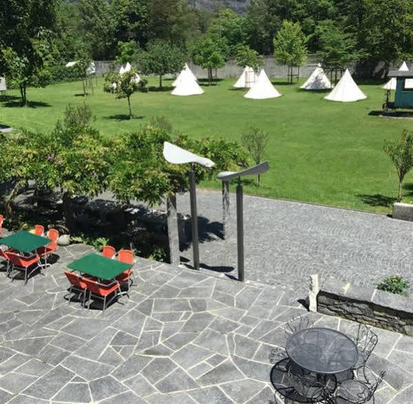 ホテル Ostello & Camping Riposo ロゾネ エクステリア 写真